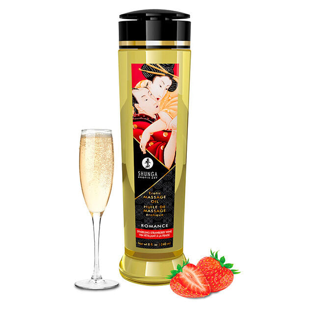 SHUNGA - ÓLEO DE MASSAGEM ERÓTICO ROMANCE 240 ML