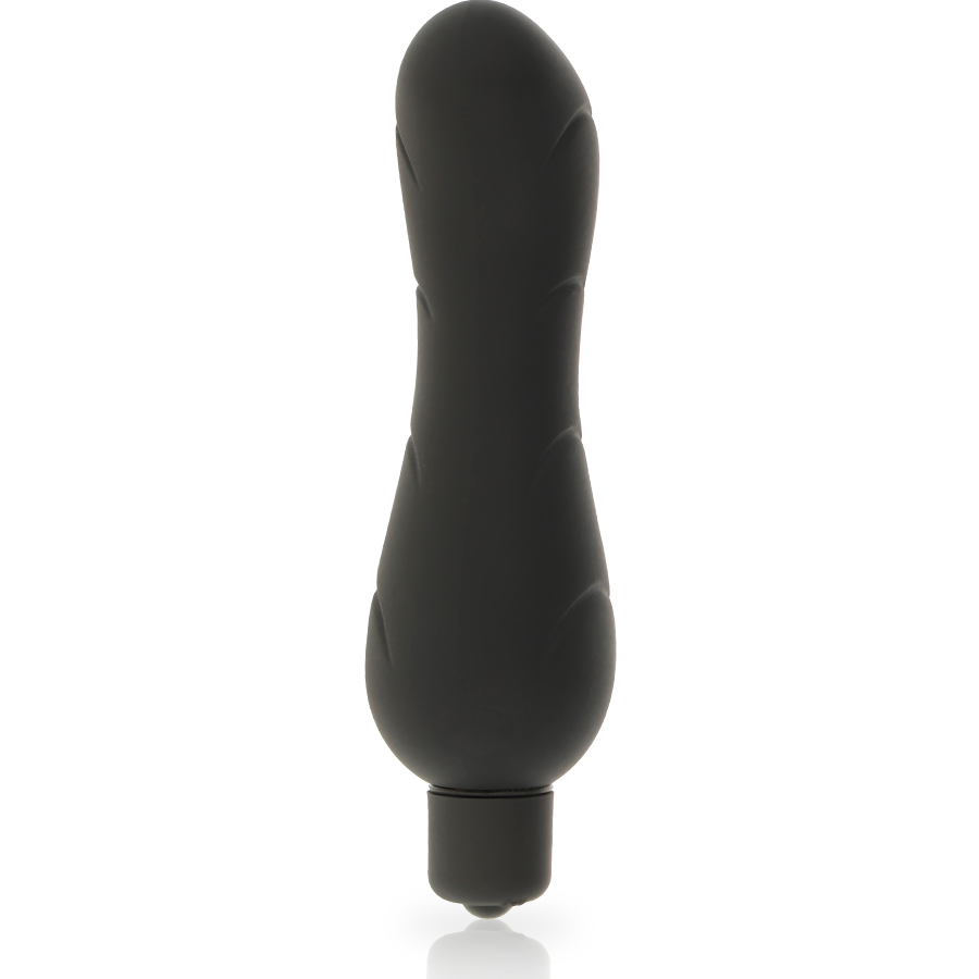 DOLCE VITA - VIBRADOR PONTO G EM SILICONE PRETO