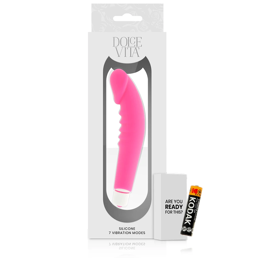 VIBRADOR DE PRAZER REALÍSTICO EM SILICONE - Sex Shop Sexy