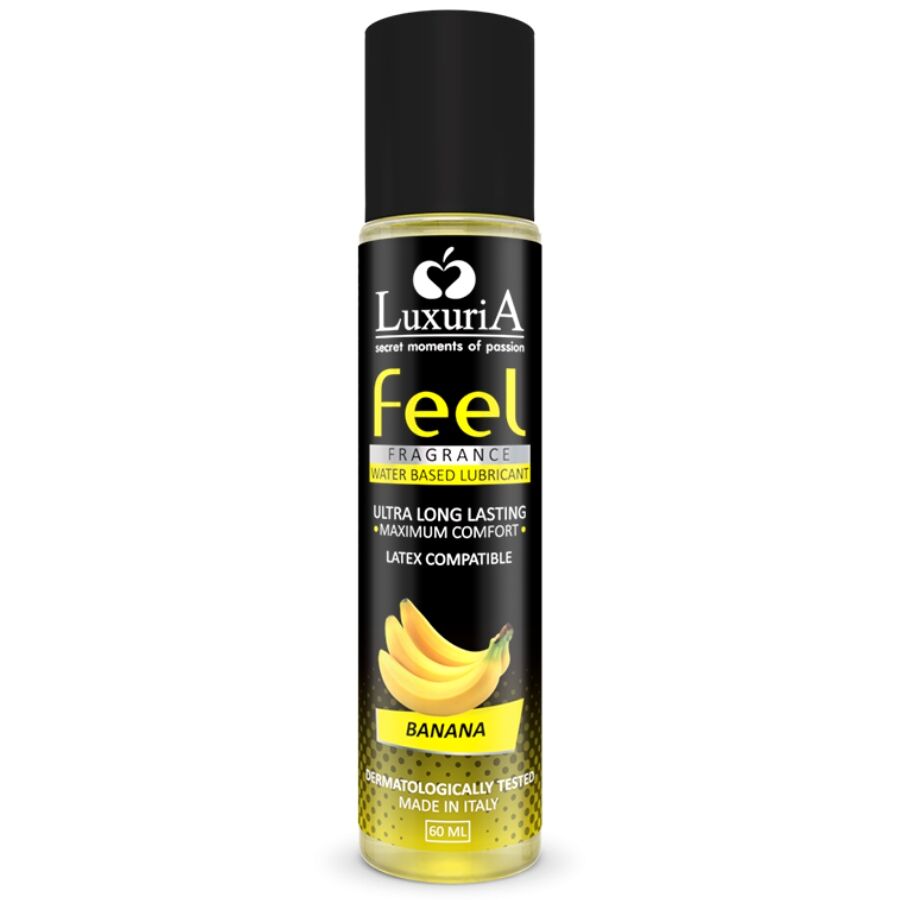 Intimateline - Luxuria Feel Lubrificante Base De Gua Banana 60 Ml