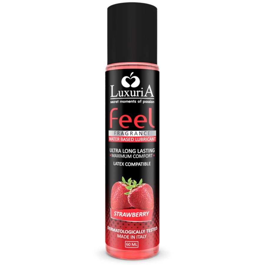 Intimateline - Luxuria Feel Lubrificante Base De Gua De Morango 60 Ml