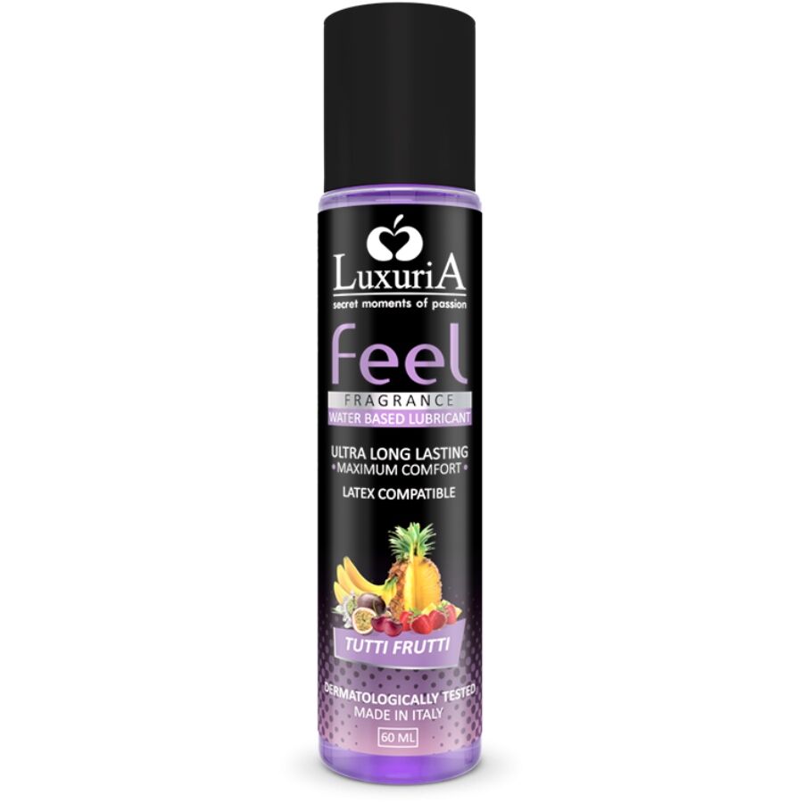 Intimateline - Luxuria Feel Tutti Fruti Lubrificante Base De Gua 60 Ml
