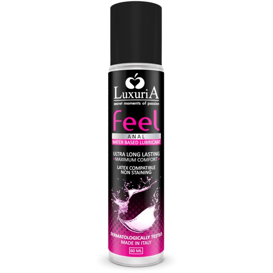 INTIMATELINE - LUXURIA FEEL LUBRIFICANTE À BASE DE ÁGUA ANAL 60 ML