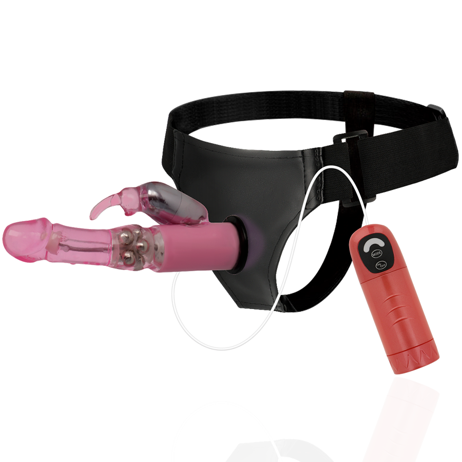 Harness Attraction - Rnes Daniel Com Vibrao E Rotao 18 Cm -O- 3.5 Cm