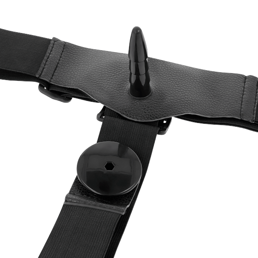Harness Attraction - Harris Dupla Penetraci N Com Vibrao 18 Cm -O- 3.5 Cm