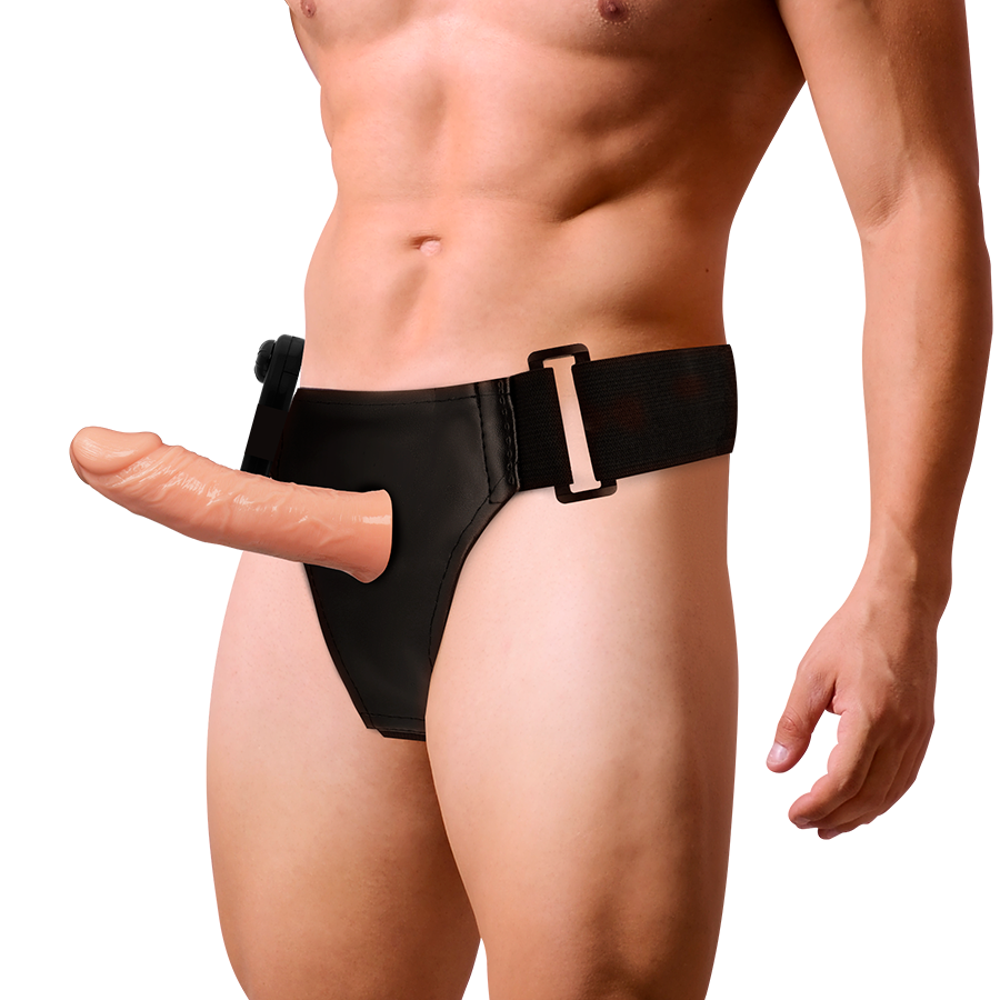 Harness Attraction - Rnes Hollow Benny Com Vibrador 15 Cm -O- 4.5 Cm