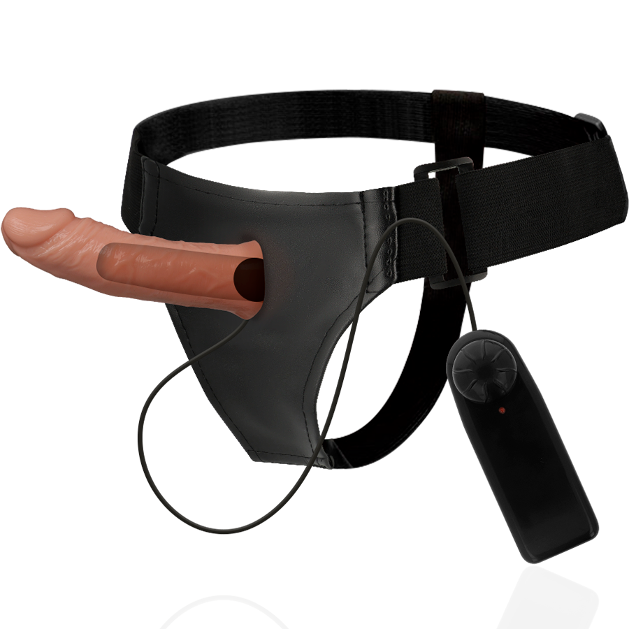 Harness Attraction - Rnes Hollow Benny Com Vibrador 15 Cm -O- 4.5 Cm