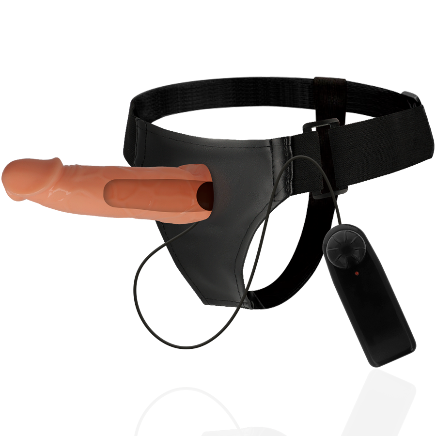 HARNESS ATTRACTION - ARNÊS OCO WILLIAN COM VIBRADOR 17 CM -Ø- 4.5 CM