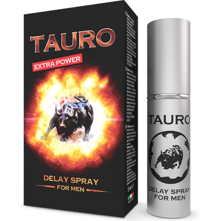 TAURO - EXTRA SPRAY RETARDANTE PARA HOMEM 5 ML
