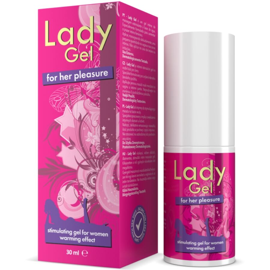 INTIMATELINE - LADY GEL FOR HER PRAZER GEL ESTIMULANTE EFEITO CALOR 30 ML
