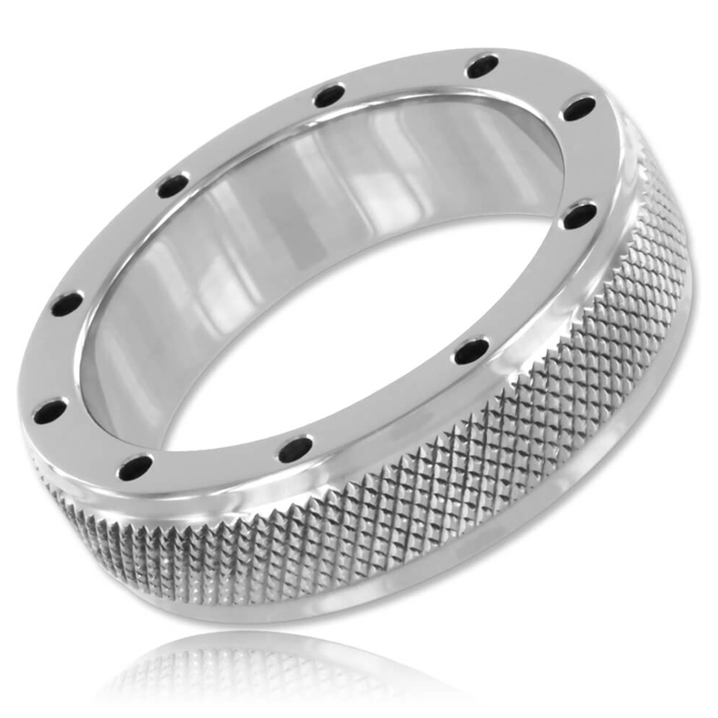 METAL HARD – ANEL METÁLICO PARA PENE E TESTÍCULOS 45 MM - Sex Shop Sexy