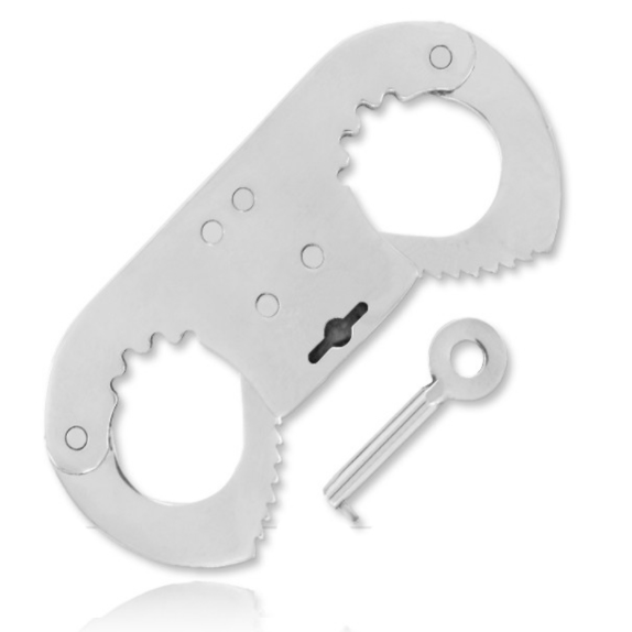 METAL HARD - THUMB CUFF ALGEMAS PARA DEDOS EM METAL