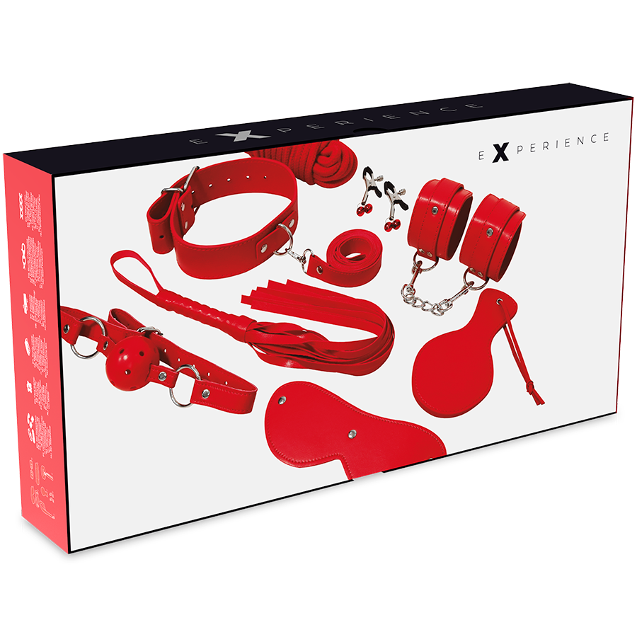 Experience - Kit Bdsm Fetish Série Vermelha