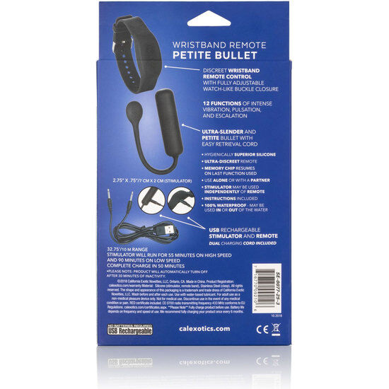 Calexotics - Pulseira Remota Petite Bullet