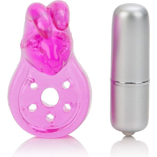 CALEXOTICS - MICRO VIBE AROUSER BUNNY ANEL VIBRADOR ROSA
