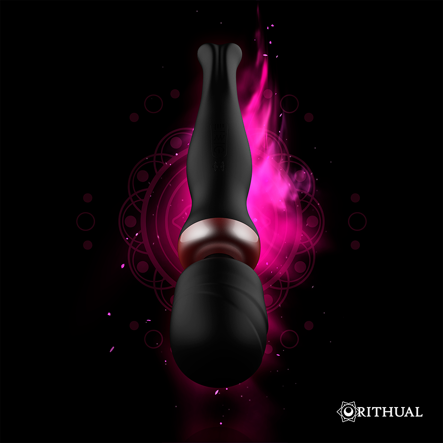 AKASHA RITUAL WAND RECHARGEABLE POWERFUL 2.0 BLACK