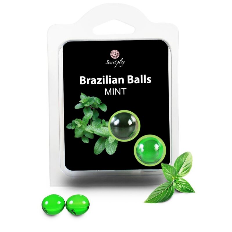 SECRETPLAY - BRAZILIAN BALLS MENTA SET 2 BOLAS - Sex Shop Sexy