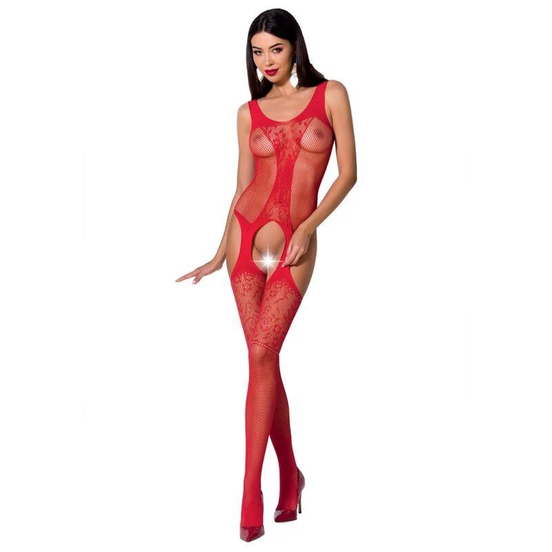 PASSION - FEMME BS072 COLLANT INTÉGRAL TAILLE UNIQUE ROUGE