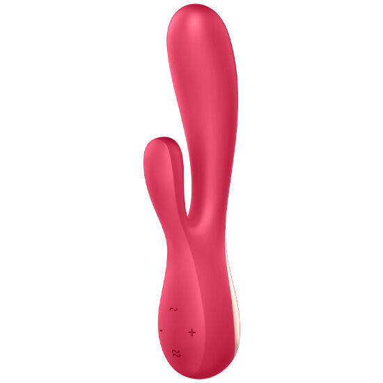 SATISFYER MONO FLEX ROSA CON APLICACIÓN