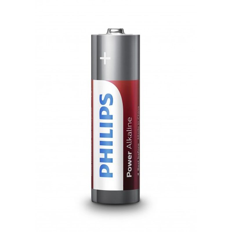 Philips - Bateria Alcalina Power AA LR6 Pack de 4