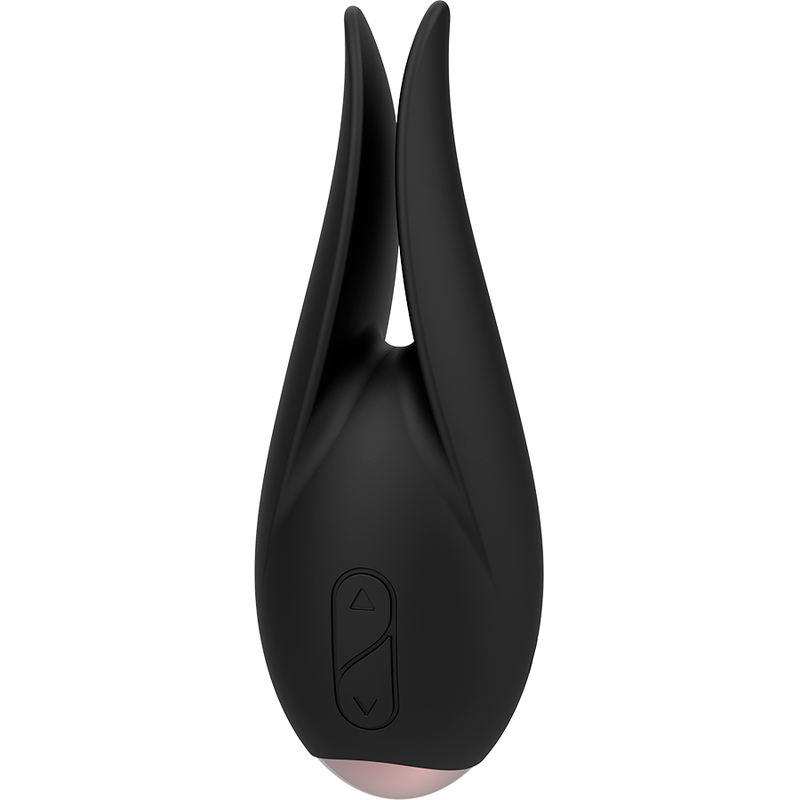 COQUETTE CHIC DESIRE - ESTIMULADOR CLITORIANO PRETO/DOURADO FLOR