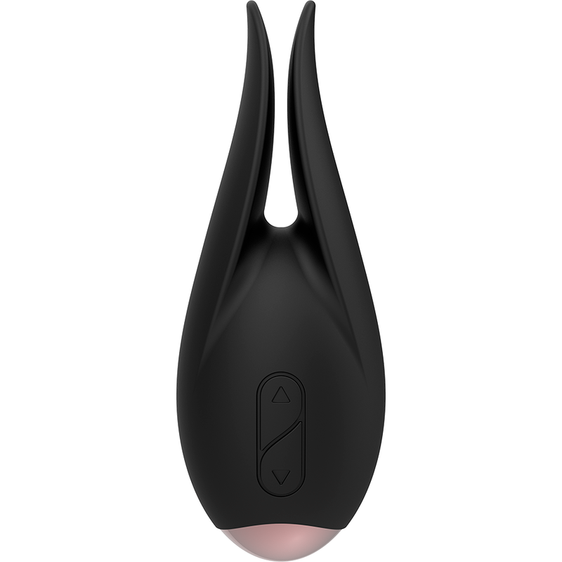 COQUETTE CHIC DESIRE - ESTIMULADOR CLITORIANO PRETO/DOURADO FLOR