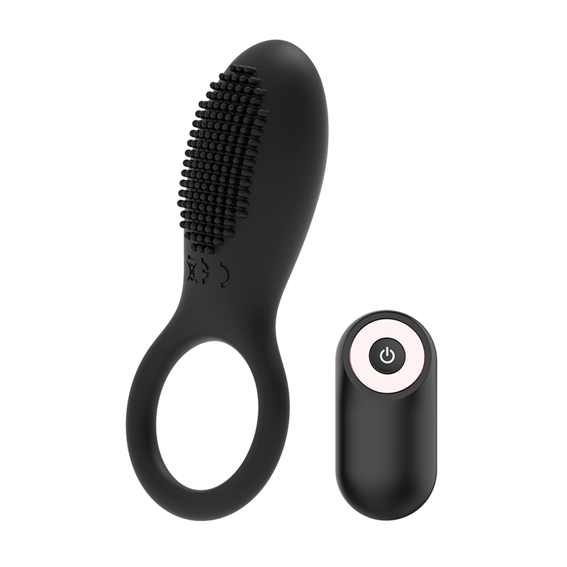 Coquette Chic Desire - Cock Ring Controle Remoto Recarregvel Preto/ Ouro