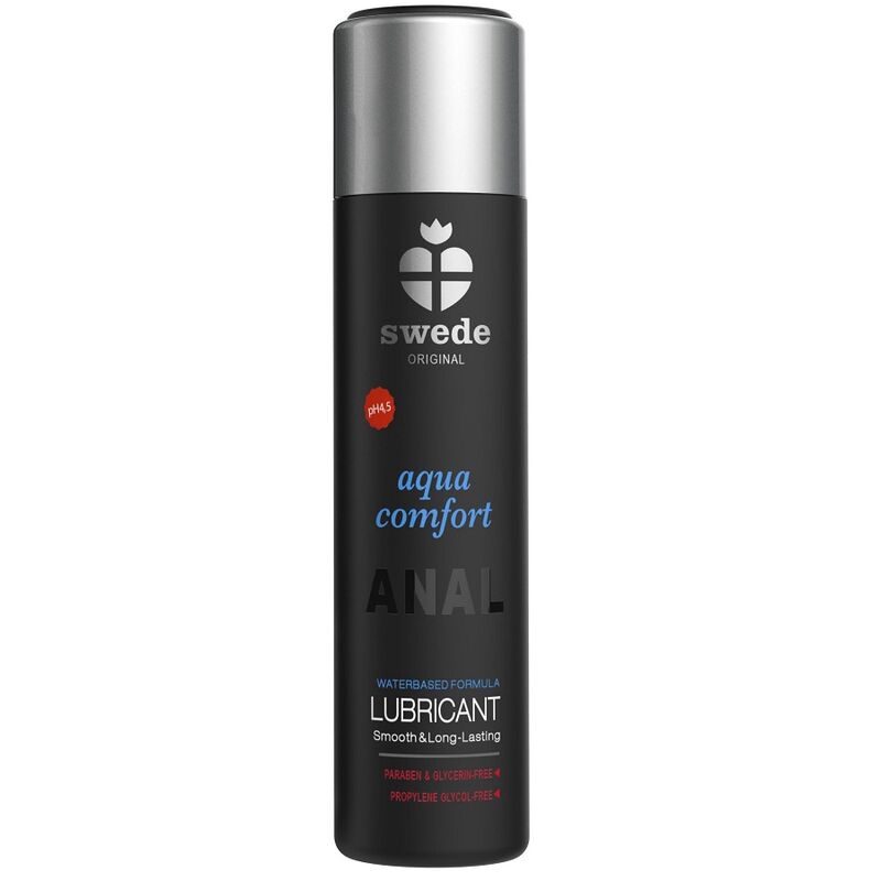 SWEDE - AQUA COMFORT LUBRIFICANTE ANAL À BASE DE ÁGUA 60 ML