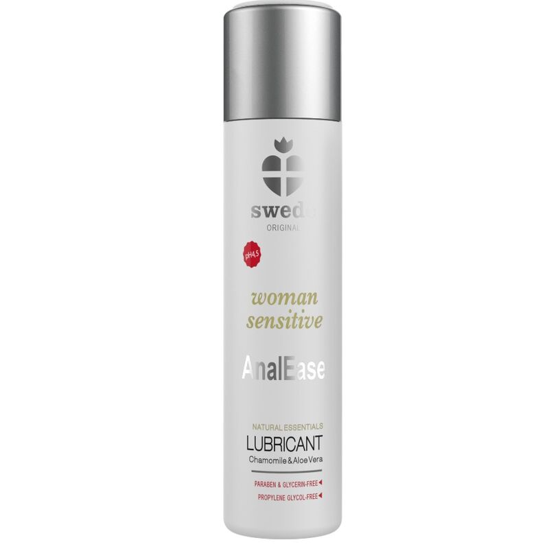 Swede - Woman Sensitive Anal Ease À Base De Água 120 Ml