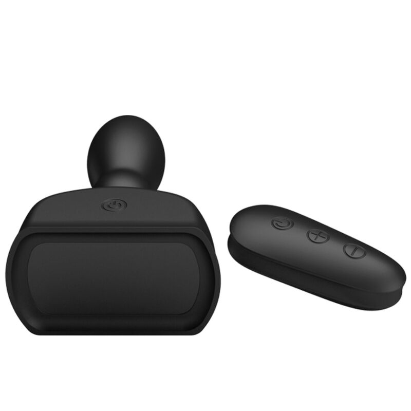Mr Play - Controle Remoto De Plug Anal Inflvel Preto
