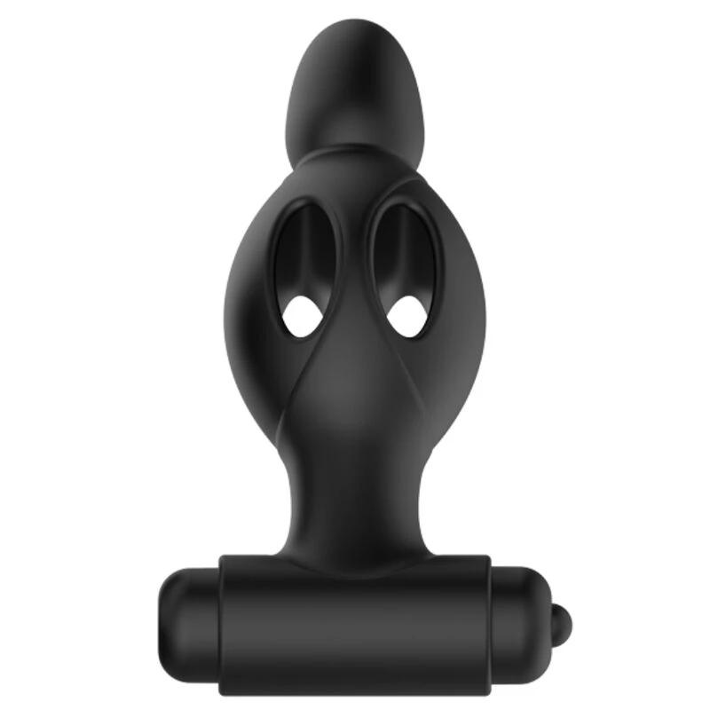 PLUG ANAL DE SILICONE COM VIBRAÇÃO - Sex Shop Sexy