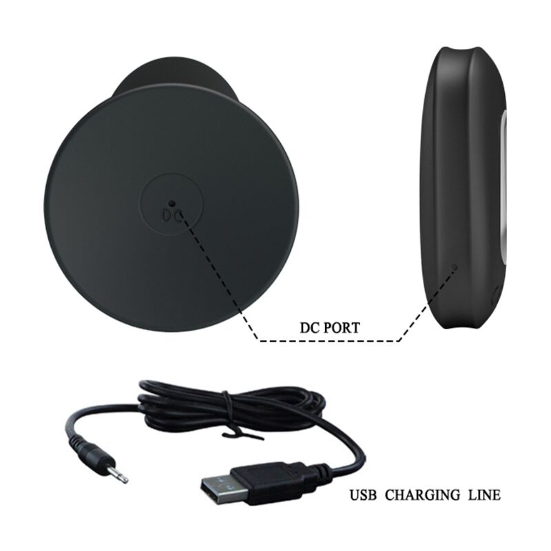 MR PLAY - PLUG ANAL COM VIBRAÇÃO PRETO COM CONTROLO REMOTO