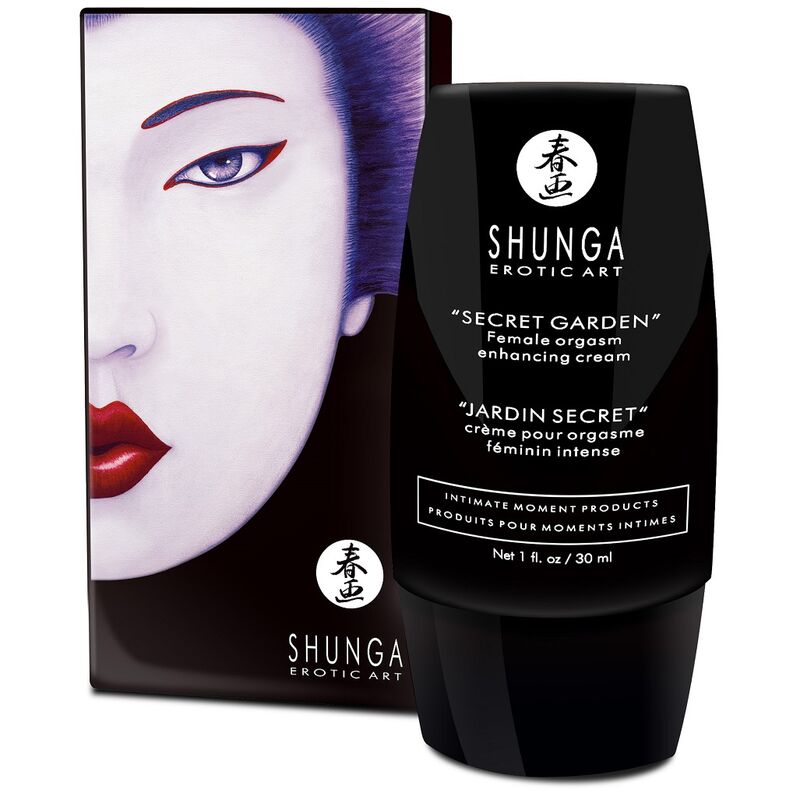 SHUNGA - CREME ORGASMO FEMININO INTENSO JARDIM SECRETO - Sex Shop Sexy