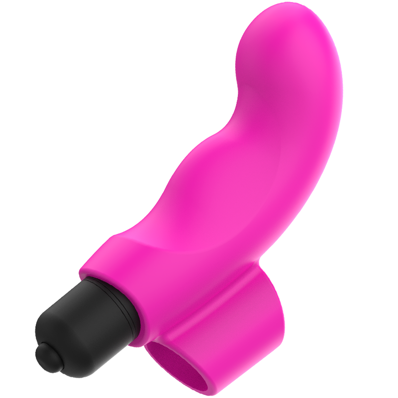 OHMAMA - VIBRADOR DEDAL ROSA NÉON EDIÇÃO NATAL