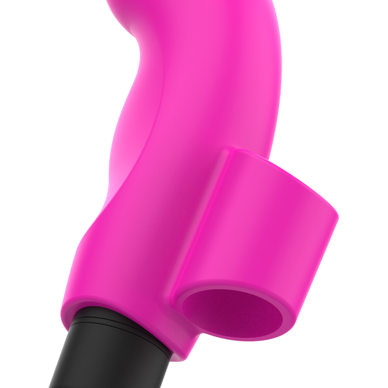 OHMAMA - VIBRADOR DEDAL ROSA NÉON EDIÇÃO NATAL