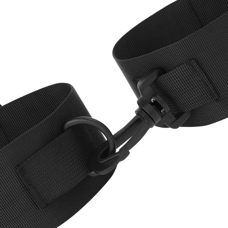 DARKNESS - ALGEMAS PARA TORNOZELOS EM NYLON PRETO
