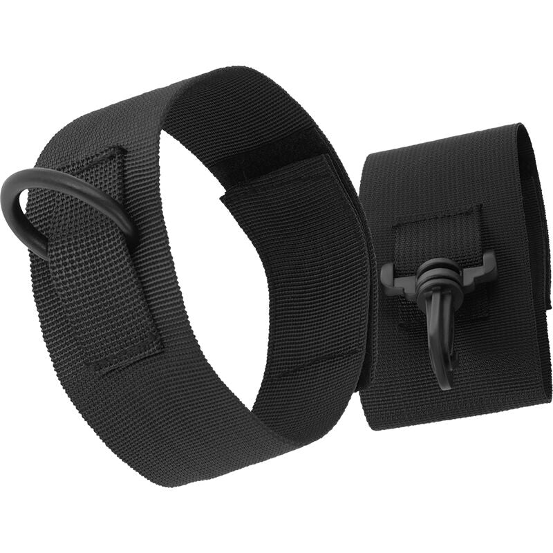 DARKNESS - ALGEMAS PARA TORNOZELOS EM NYLON PRETO