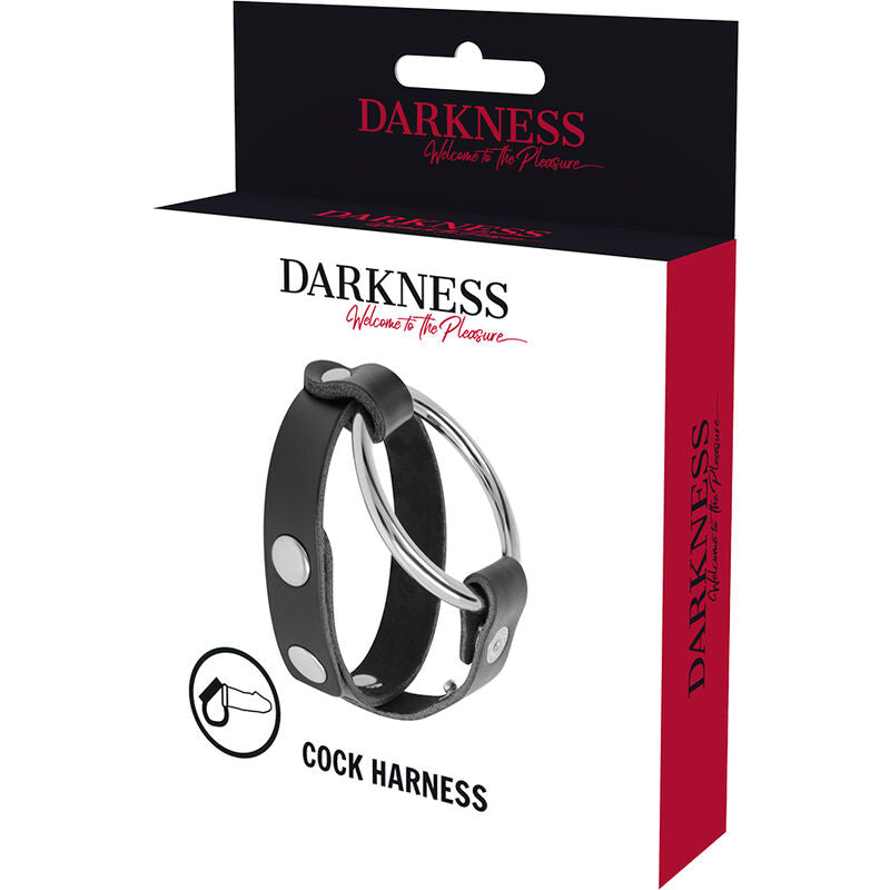 DARKNESS - ANEL PARA PÊNIS E TESTÍCULOS BDSM