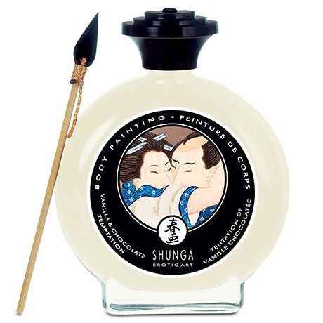 SHUNGA - PINTURA CORPORAL DE BAUNILHA E CHOCOLATE