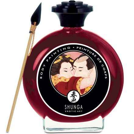 SHUNGA - PINTURA CORPORAL DE MORANGO E ESPUMANTE