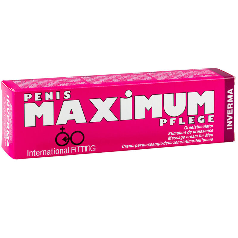 INVERMA - PENIS MAXIMUM PFLEGE CREME MASTURBAÇÃO PÉNIS