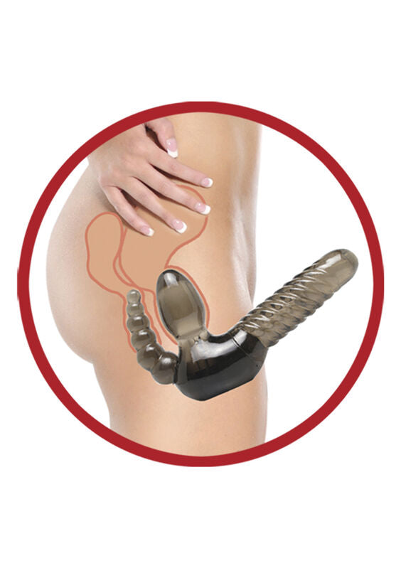 FETISH FANTASY SERIES - STRAPLESS ARNÊS SEM CINTAS COM ESTIMULADOR ANAL - Sex Shop Sexy