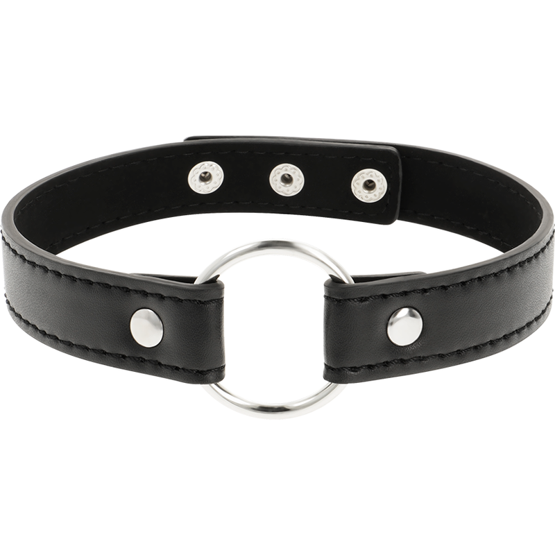 Coquette Chic Desire - Acessório Mulher Colar De Couro Vegano