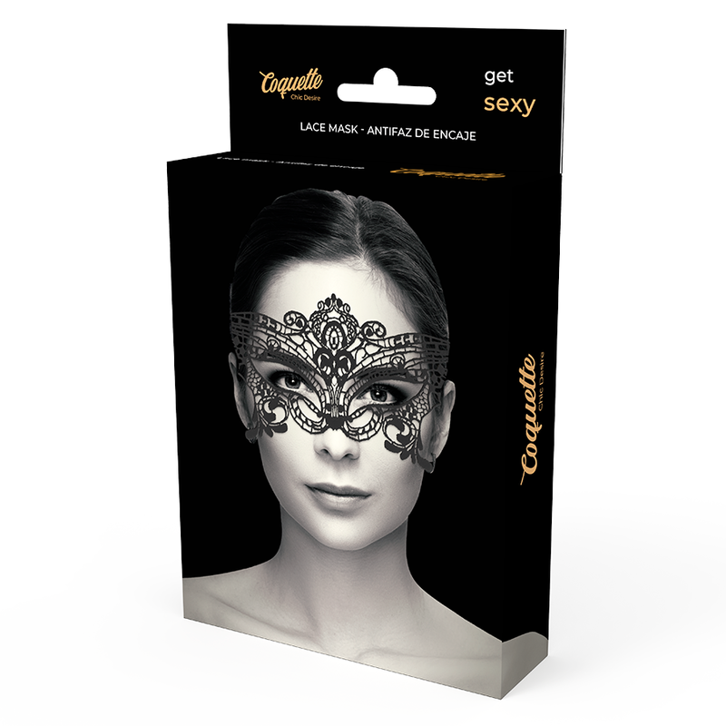 Coquette Chic Desire - Mscara Larga De Renda Preta