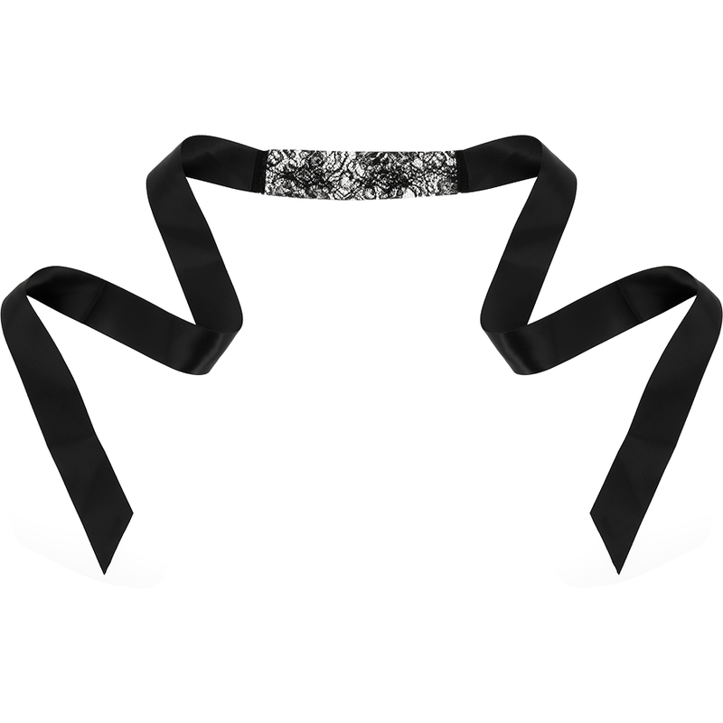 Coquette Chic Desire - Mscara De Renda Preta Com Fita
