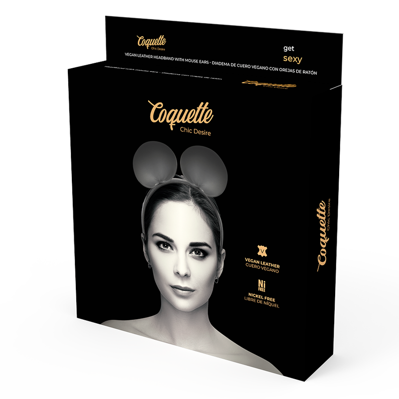 COQUETTE CHIC DESIRE - TIARA COM ORELHAS DE RATO
