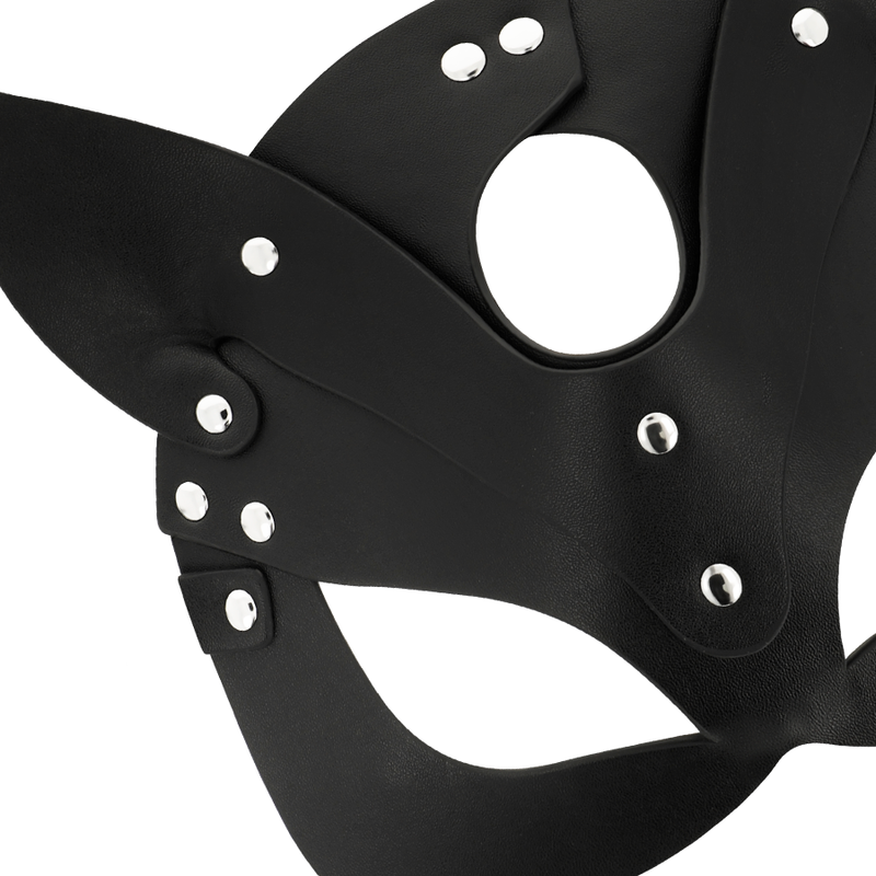 Coquette Chic Desire - Mscara De Couro Vegano Com Orelhas De Gato