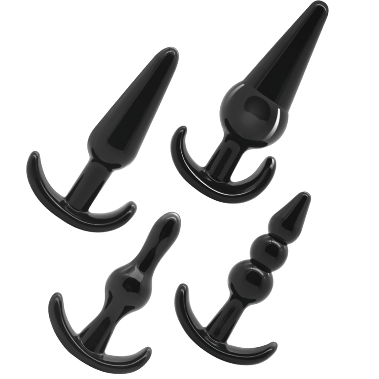 ADDICTED TOYS - CONJUNTO COM 4 PLUGS ANAIS