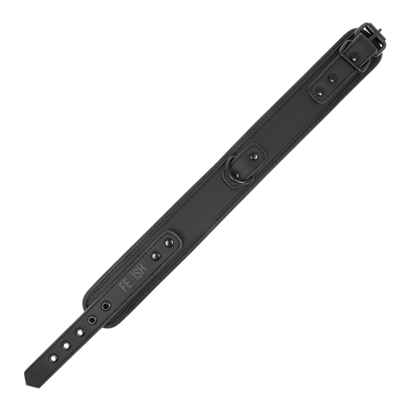 FETISH SUBMISSIVE - COLAR COM CORRENTE COM FORRO NEOPRENO - Sex Shop Sexy
