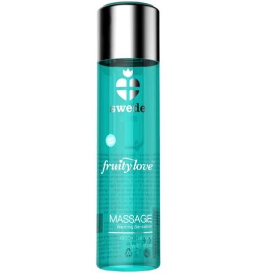 SWEDE - FRUITY LOVE ÓLEO EFEITO CALOR GROSELHA NEGRA E LIMA 60 ML